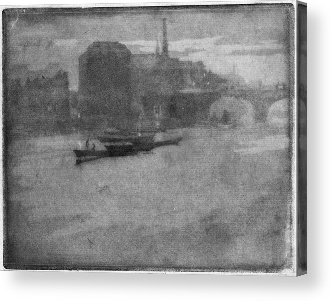 1903 Acrylic Print featuring the painting Pennell Thames, 1903 by Granger