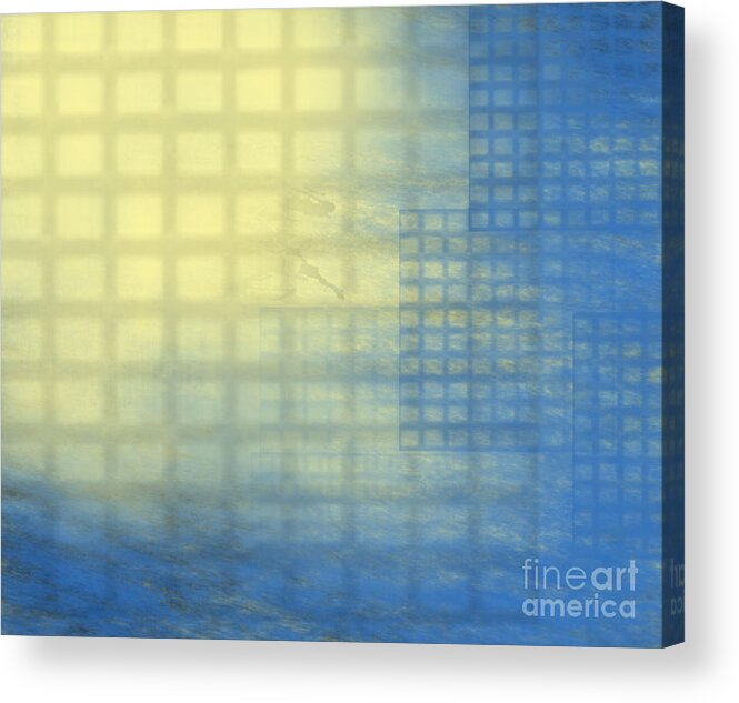 Window Acrylic Print featuring the painting Power by Trilby Cole
