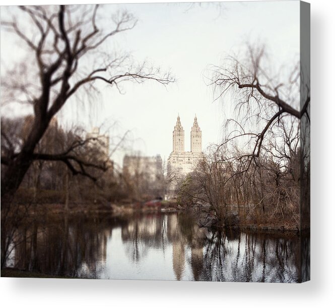 New York City Acrylic Print featuring the photograph Reflected by Lisa R