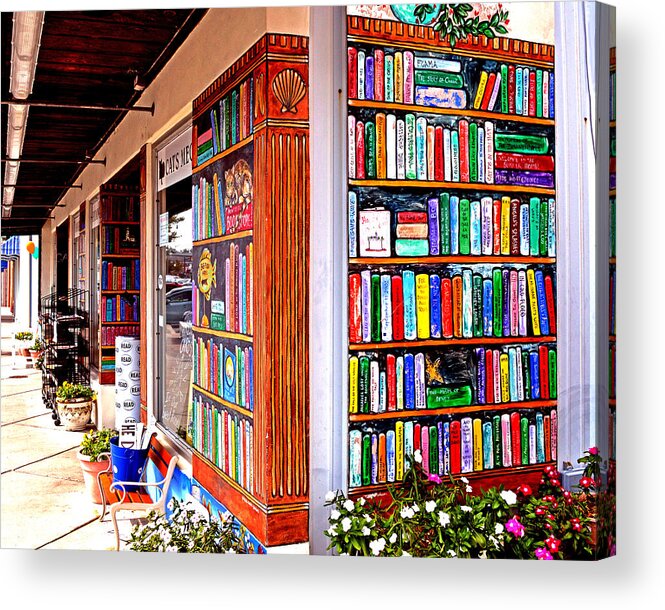 Rehoboth Beach Acrylic Print featuring the photograph Rehoboth Beach Browseabout Books by Bill Swartwout