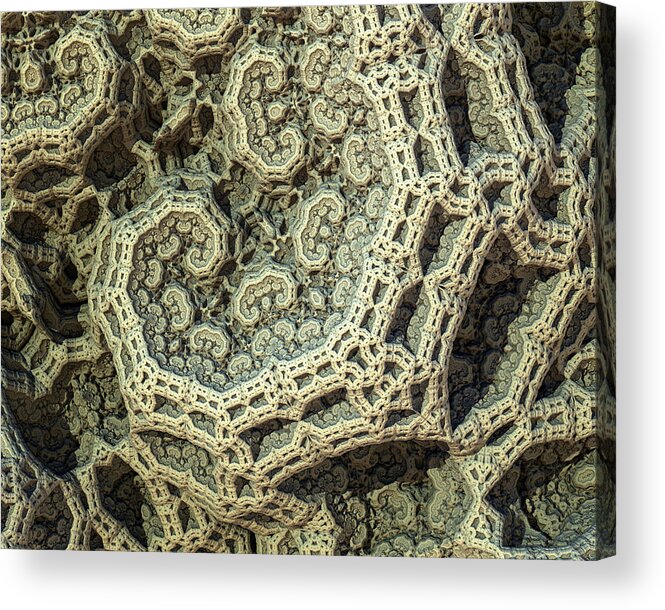 Fractal Acrylic Print featuring the photograph Relic by Kevin Trow