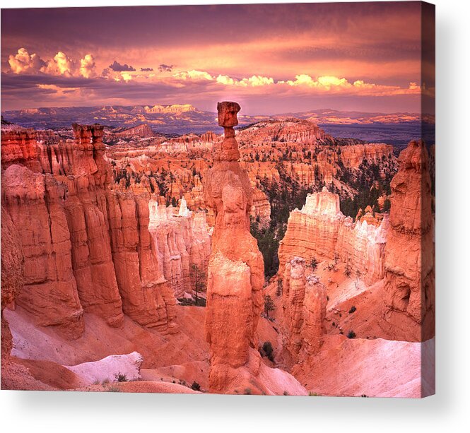 National Park Acrylic Print featuring the photograph Skylight over Bryce by Ray Mathis