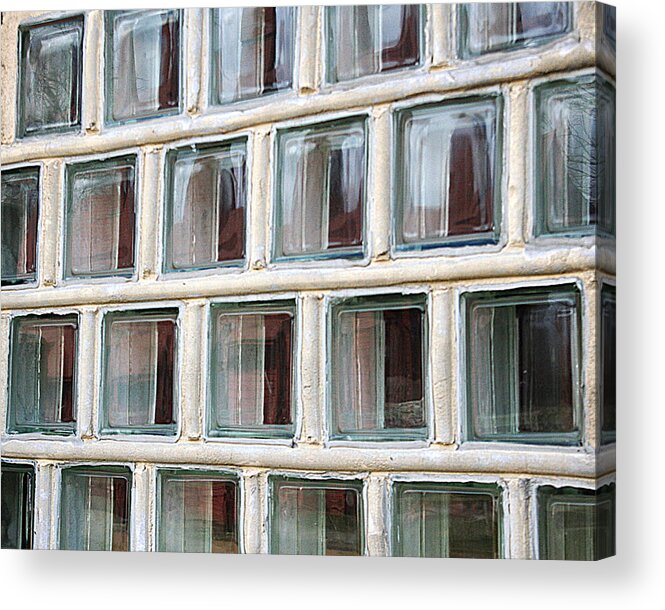 Windows Acrylic Print featuring the photograph Technocratic Windows by William Selander