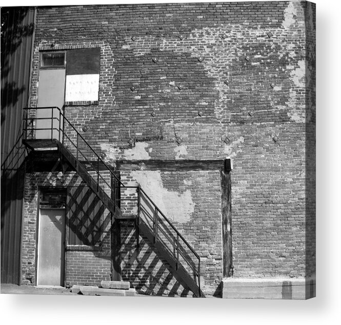 Walls Acrylic Print featuring the photograph The Rooms by Richard Stanford