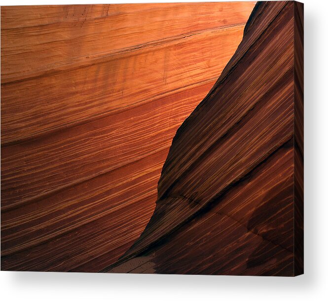 Landscape Acrylic Print featuring the photograph 'The Wave' North Coyote Buttes 47 by JustJeffAz Photography