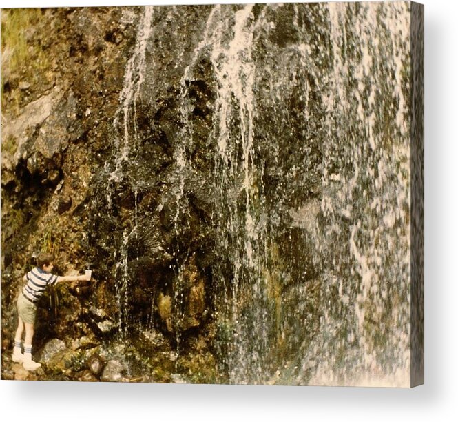 Waterfalls Acrylic Print featuring the photograph Thirsty by Chris W Photography AKA Christian Wilson