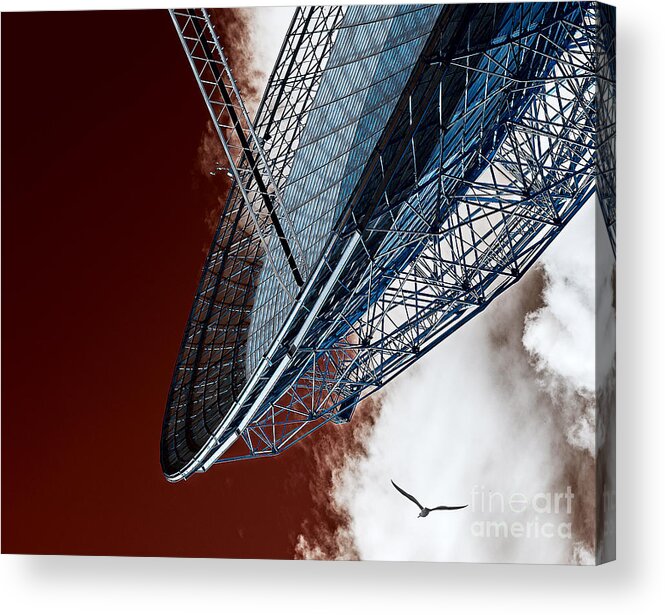 Parkes Acrylic Print featuring the photograph To The Heavens by Russell Brown