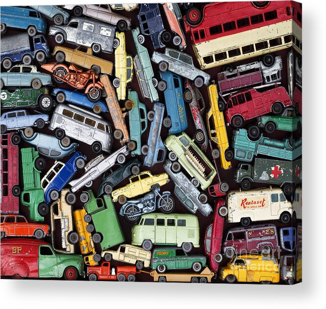 Lesney Acrylic Print featuring the photograph Traffic Jam by Tim Gainey
