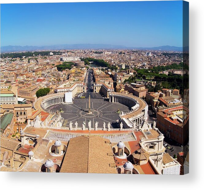 Vatican Acrylic Print featuring the photograph Vatican City by Mark Williamson