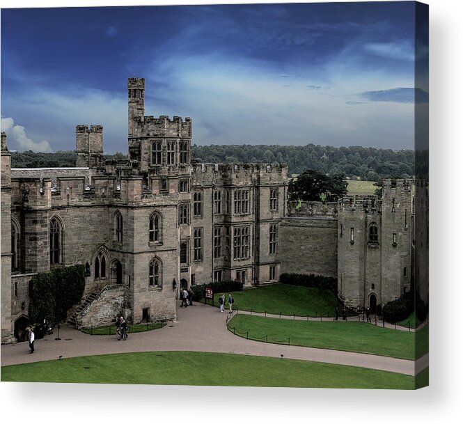England Acrylic Print featuring the photograph Warwick Castle by Gordon Engebretson
