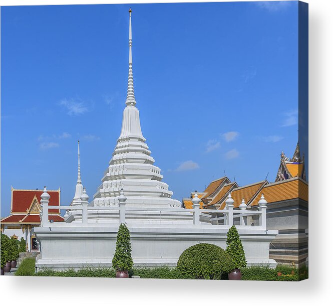 Temple Acrylic Print featuring the photograph Wat Pariwas Chedi DTHB1949 by Gerry Gantt