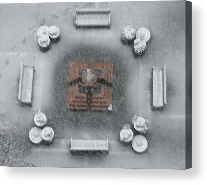Snow Acrylic Print featuring the photograph Geometry #1 by Azthet Photography