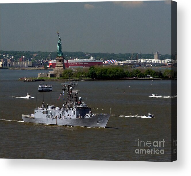 Fleet Week Acrylic Print featuring the photograph Fleet Week 2011 #5 by Tom Callan