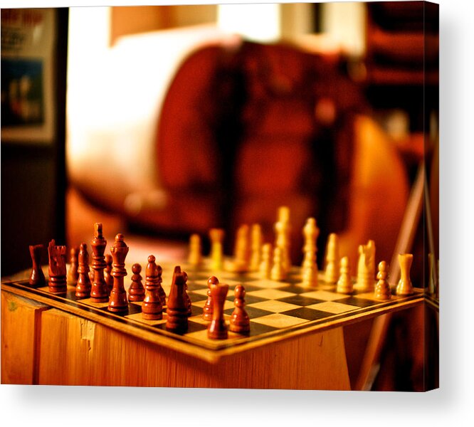 Chess Acrylic Print featuring the photograph Chess by Prince Andre Faubert