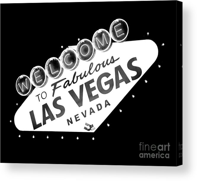 las Vegas Acrylic Print featuring the photograph Fabulous Las Vegas by Kate McKenna