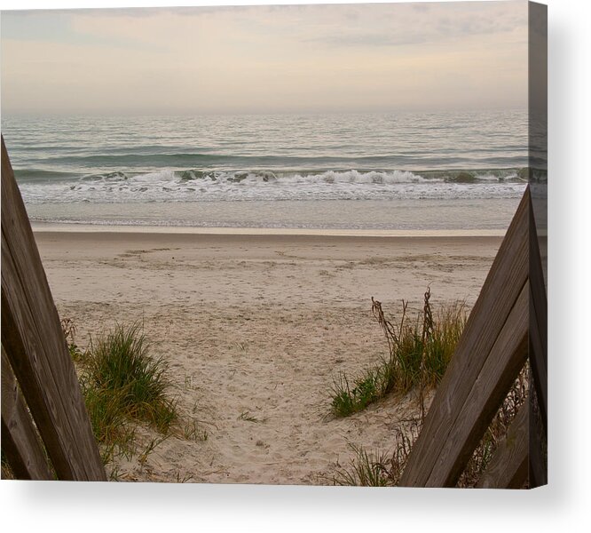 Beach Acrylic Print featuring the photograph Invitation to Relaxation by Francis Trudeau