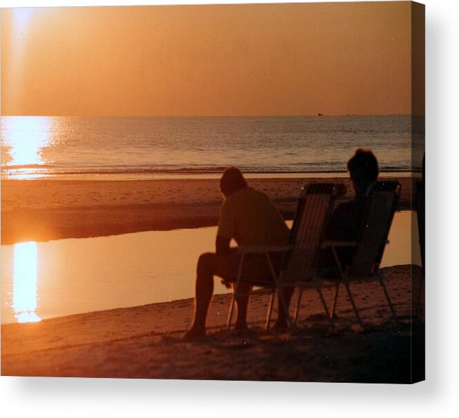 Sunset Acrylic Print featuring the photograph Loving Life by Tanya Tanski