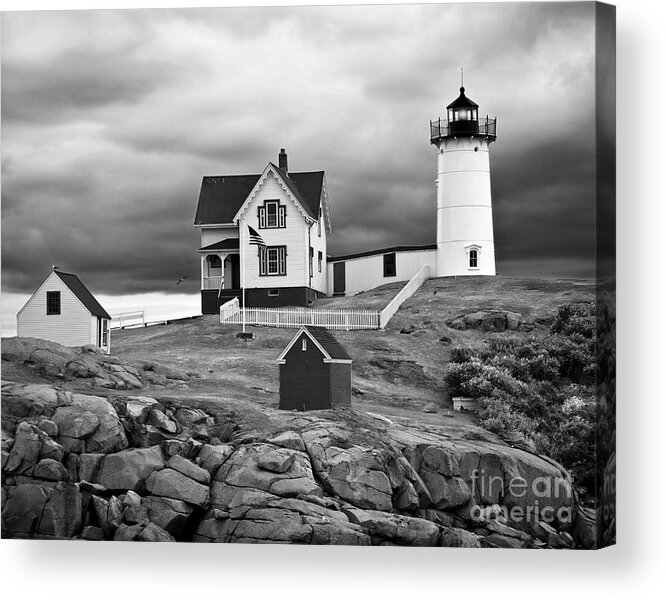  Outdoors Acrylic Print featuring the photograph Storm Warning by Jim Chamberlain