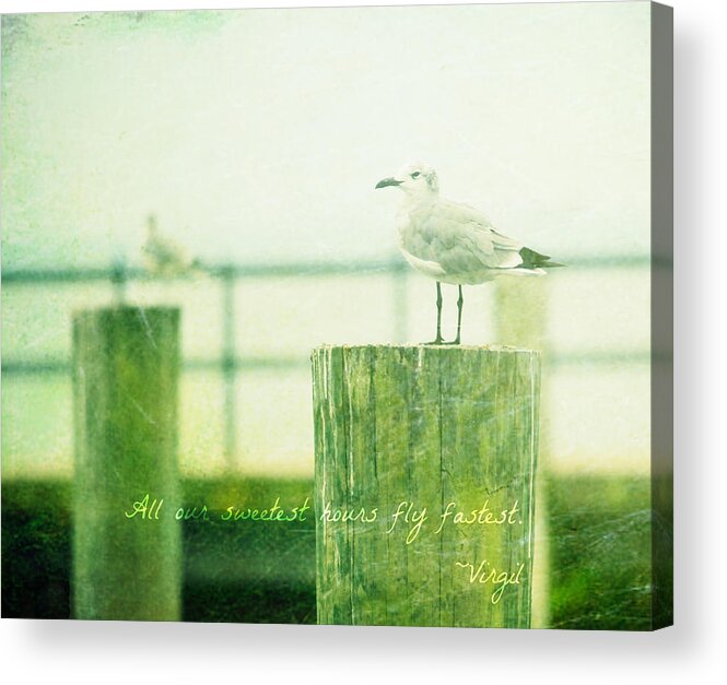 Beach Acrylic Print featuring the photograph Sweetest Hours by Robin Dickinson