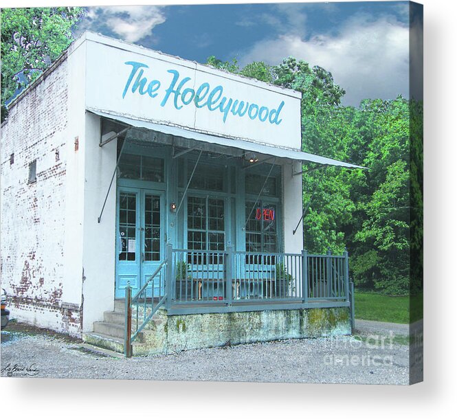 Restaurant Acrylic Print featuring the digital art The Hollywood at Tunica MS by Lizi Beard-Ward
