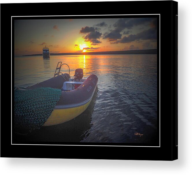 Sunset Acrylic Print featuring the photograph Day's End #1 by Will Wagner