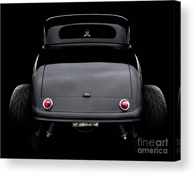 1934 Ford 3 Window Coupe Acrylic Print featuring the photograph 1934 Ford 3 Window Coupe by Peter Piatt