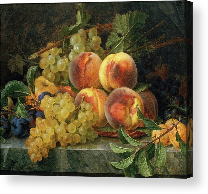 Francisco Lacoma Acrylic Print featuring the painting Still Life #2 by Francisco Lacoma y Fontanet