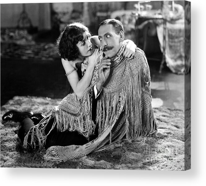 -couples- Acrylic Print featuring the photograph Silent Film Still: Couples #5 by Granger