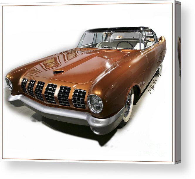 Concept Cars Acrylic Print featuring the photograph 55 Merc Concept by Tom Griffithe