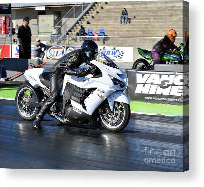 Motorcycle Acrylic Print featuring the photograph Mancup SGMP 2017 by JT #98 by Jack Norton