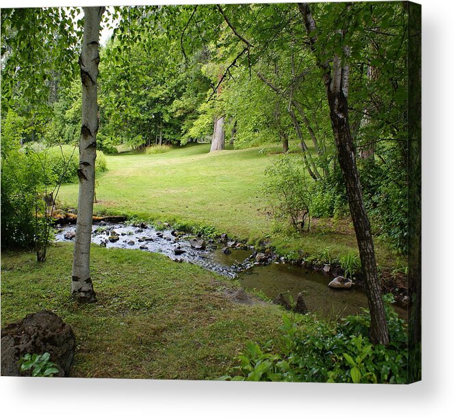 Nature Acrylic Print featuring the photograph A place to Dream Awhile by Ben Upham III