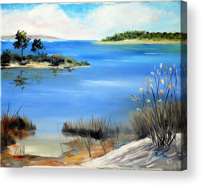 Water Acrylic Print featuring the painting Afternoon Water by Phil Burton