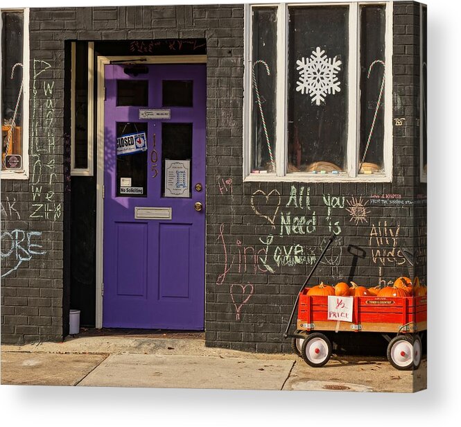  Acrylic Print featuring the photograph All You Need is Love by Rodney Lee Williams