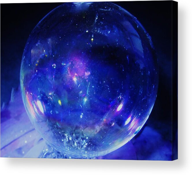 Orb Acrylic Print featuring the photograph Arctic Orb by Sharon Ackley