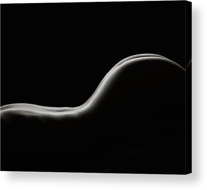 Nude Acrylic Print featuring the photograph Bodyscape 230 V2 by Michael Fryd
