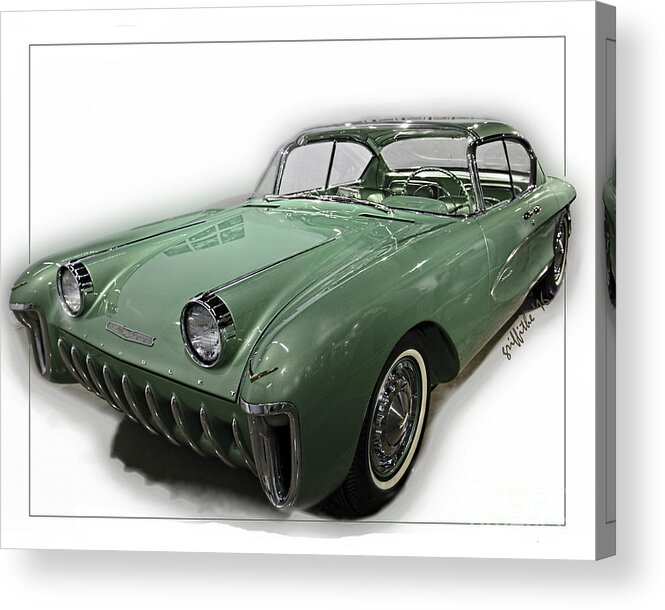 Concept Cars Acrylic Print featuring the photograph Chevorlet Concept by Tom Griffithe