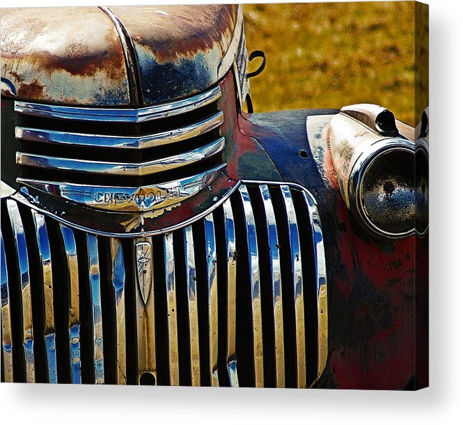 Truck Acrylic Print featuring the photograph Chevy Truck by Scott Read