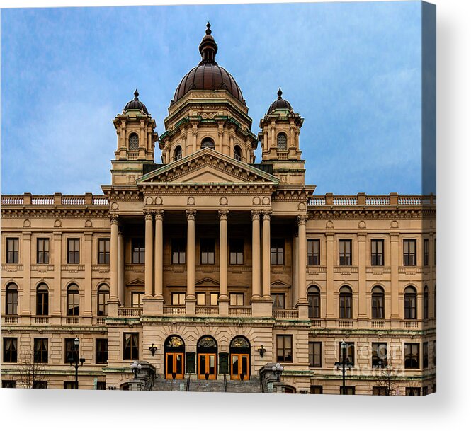 Art Acrylic Print featuring the photograph Courthouse by Phil Spitze