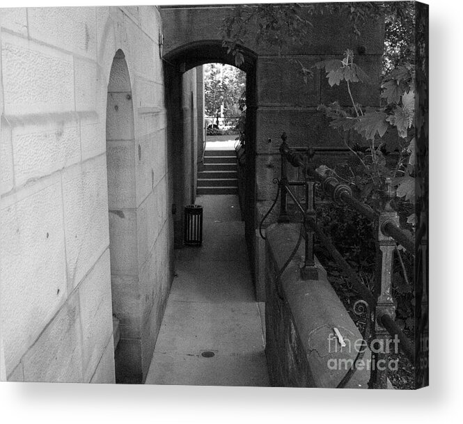 Landscape Acrylic Print featuring the photograph Doorway One by Dawn Downour