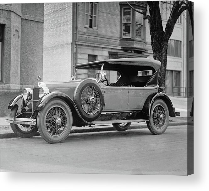 Dusenberg Acrylic Print featuring the photograph Dusenberg Car circa 1923 by Anthony Murphy