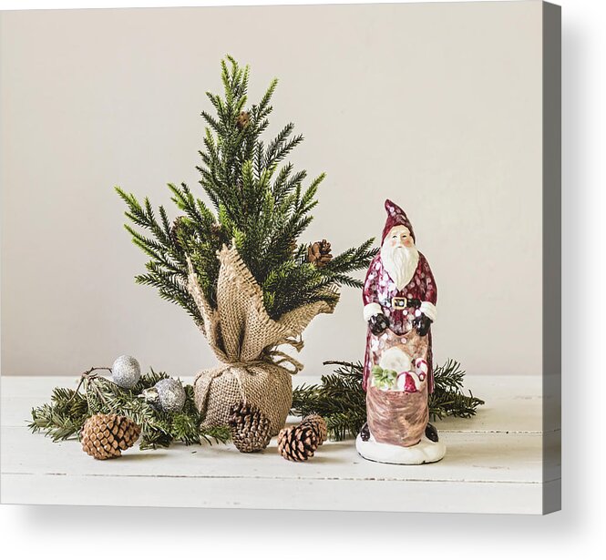 Santa Acrylic Print featuring the photograph Father Christmas by Kim Hojnacki