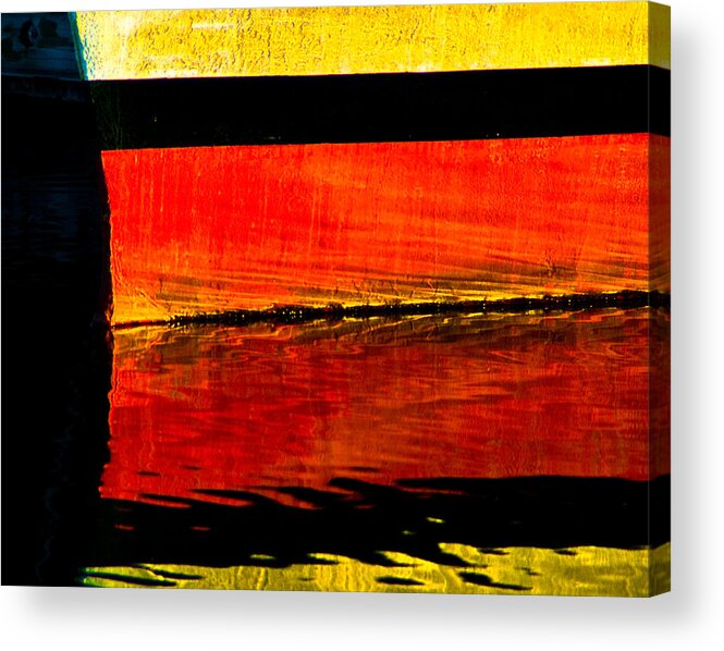 Bellingham Acrylic Print featuring the photograph Harbor Colors by Craig Perry-Ollila