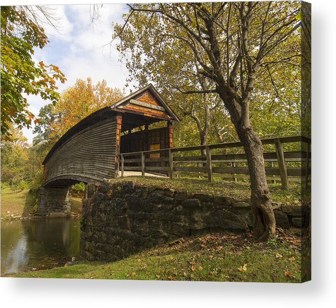 Humpback Acrylic Print featuring the photograph Humpback Bridge Afternoon Sun by Alan Raasch