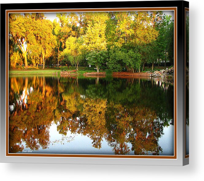 Color Acrylic Print featuring the photograph Late Summer Day by Farol Tomson