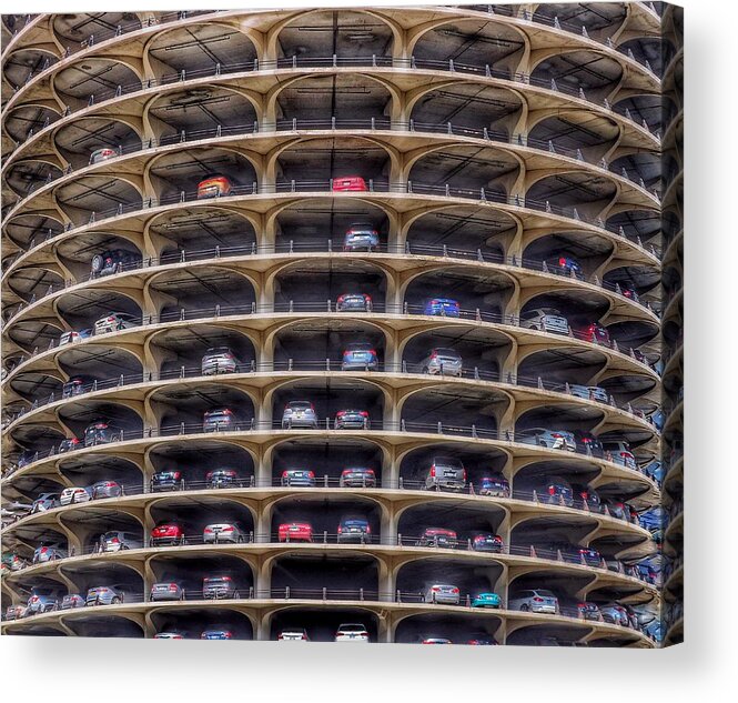 Marina City Acrylic Print featuring the photograph Marina City Chicago by Gia Marie Houck