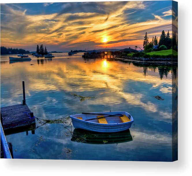 Sunset Acrylic Print featuring the photograph Million Dollar View by Jeff Cooper