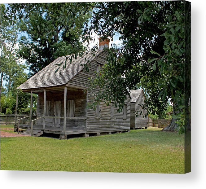 Cajun Acrylic Print featuring the photograph Old Cajun Home by Judy Vincent