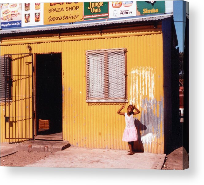South Africa Acrylic Print featuring the photograph Langa Tienda by Kerry Obrist