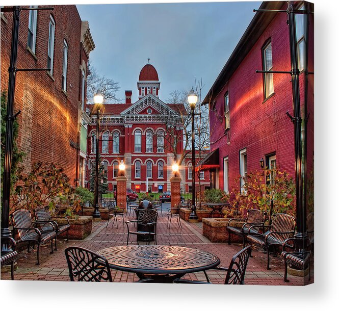 Lake County Acrylic Print featuring the photograph Parry Court 2 by Scott Wood