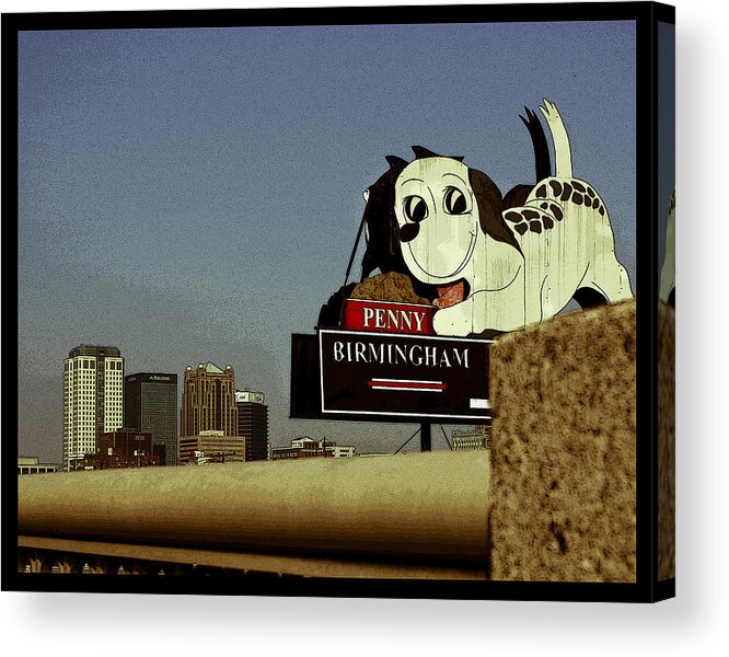 Birmingham Acrylic Print featuring the photograph Penny Poster by Just Birmingham